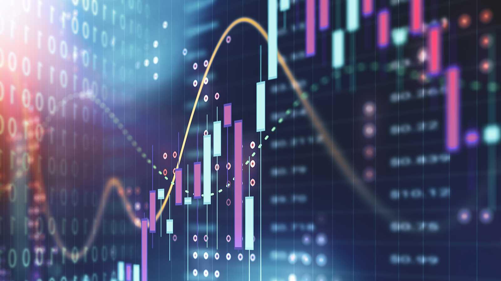 data shown graphically with various types of charts representing data science program at Clarkson university 